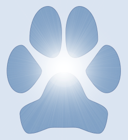 Revealing Paws Dog Track Image